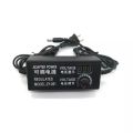 Adjustable Adapter with 3-24V 5A Screen Display Voltage Regulated Adatpor Power Supply. 