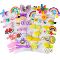 14 Pcs Hair Clips Set Baby Hairpin For Kids Girls Toddler Barrettes Hair Accessories.