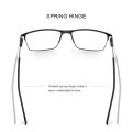 MERRYS DESIGN Men Reading Glasses Titanium Alloy Frame Anti Blue Light Blocking CR-39 Resin Aspheric Glasses Lenses S2170FLH.