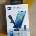 K8 Collar Wireless Microphone Android & Type C Supported – Wireless Microphone – K8 Wireless mic – Type C supported Microphone.