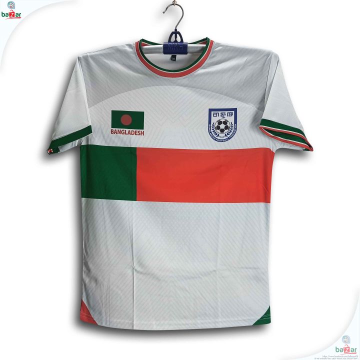 B-d Short Sleeve Football Jersey for Man - Half Sleeve - Bangladesh Fan Jersey 2026-27