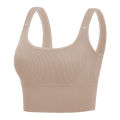 Breathable Sports Bra Shockproof Crop Top Anti-sweat Fitness Top Women Seamless Yoga Bra Push up Sport Top Gym Workout Top.