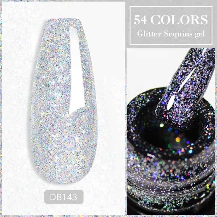 Mtssii%20Holographic%20Glitter%20Gel%20Nail%20Polish%20Sparkling%20Sequins%20Semi-permanent%20Soak%20Off%20UV%20LED%20Gel%20Varnish%20Nail%20Art%20Decoration%20-%20Image%203