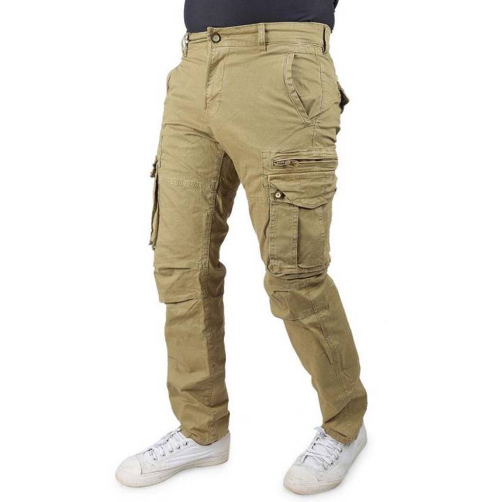 Slim-Fit Rookies Men's Cargo Pant - LT.Khaki