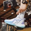 Spring Mesh Surface Shoes Running Shoes New Basketball Shoes Wear-Resistant Shock Absorption Summer Men's Shoes Sneaker Sneakers Actual 4 Generation Lovers Shoes. 