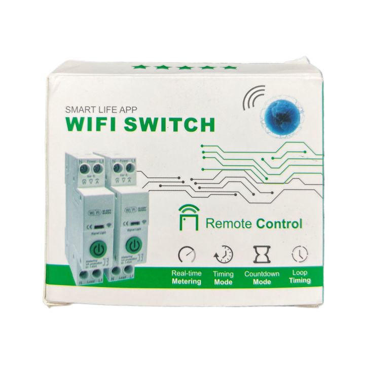 Tuya%201A%20-%2063A%20Adjustable%20Wifi%20Smart%20Switch%20Remote%20Control%20Main%20Circuit%20Breaker%20MCB%20Ampere%20&%20Voltage%20VA%20Protector%20Real%20Time%20Metering%20Smart%20Life%20App%20Timer%20Module%20SP%20Single%20Pole%20-%20Image%202