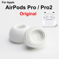 Aocarmo 2Pcs For Apple AirPods Pro Pro2 Earphone Dust Filter Mesh Silicone Rubber Eartips Earbuds Cap Original Replacement Part. 