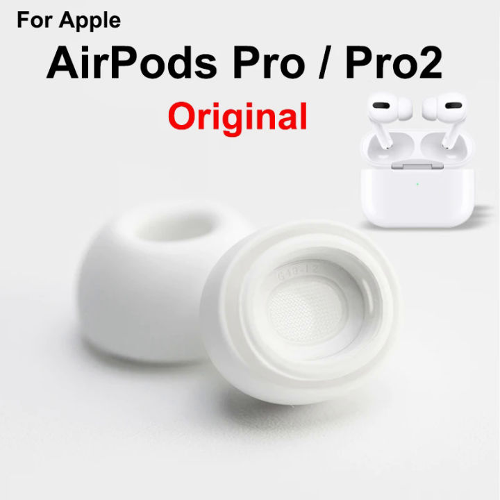 Aocarmo%202Pcs%20For%20Apple%20AirPods%20Pro%20Pro2%20Earphone%20Dust%20Filter%20Mesh%20Silicone%20Rubber%20Eartips%20Earbuds%20Cap%20Original%20Replacement%20Part%20-%20Image%202