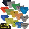 Multi Color Baby Girls Panty (10 Pieces Combo) by difference color Export. 