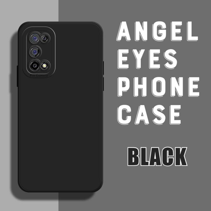 For Realme 7 5G Back Cover Solid Color New Design Full Lens Precision Hole Protection Shockproof Soft Ultra Thin Phone Case