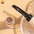 2 in 1 Waterproof Eyebrow Cream Gel with Brush and Pencil - Long Lasting Brow Makeup for Natural and Beautiful Look. 