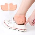 1 Pair Elastic Silicon Moisturizing Foot Skin Care Heel Foot Protection Silicone Rubber Gel Socks Anti Cracking Liner Heel Socks. 