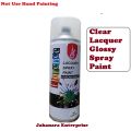Clear Lacquer Glossy Spray Paint 400ml.