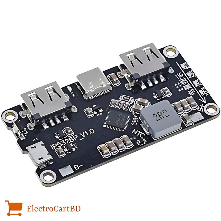 IP5328P Fast charging Power Bank Module Dual USB 18.5W