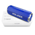 KOLEER S218 New Bluetooth Speaker 1200 MAH Battery Outdoor Portable Sound Box HD Stereo Sound Bass Subwoofer Loudspeaker. 