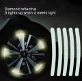 20 pcs x Wheel Rim Reflective Sticker Car Bike Tire Reflective Waterproof Stickers. 