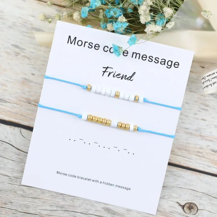%E3%80%90Beiver%20Jewelry%20Store%20%20%E3%80%91Set%202%20Friends%20Morse%20Charm%20Best%20Friends%20Friendship%20Bracelet%20Code%20Jewelry%20Boyfriend%20Gift%20-%20Image%204