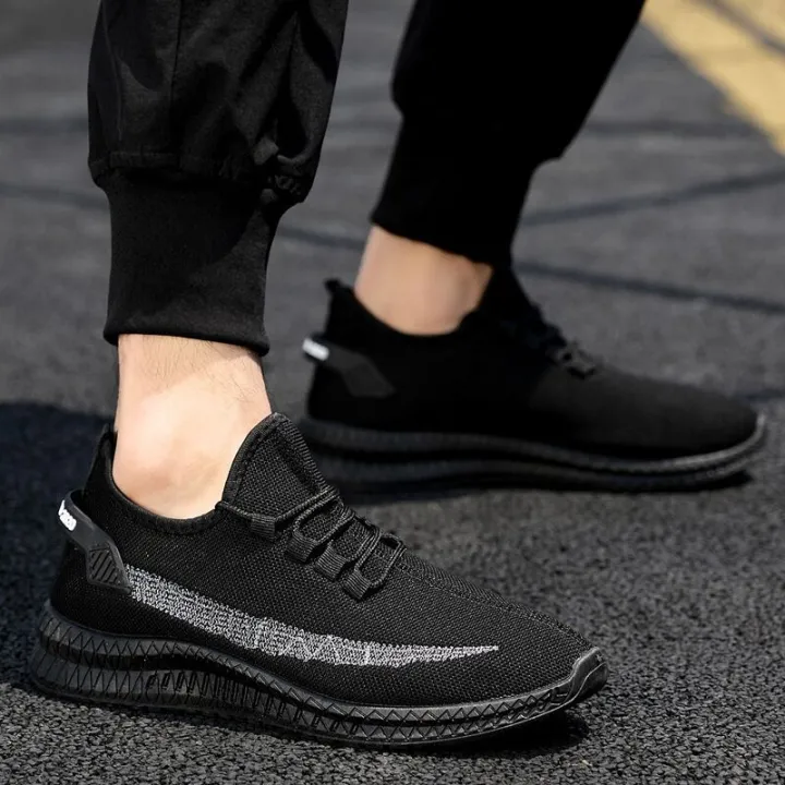 Sneaker%20Men's%20Shoes%20Flying%20Woven%20Versatile%20Shoes%20Summer%20Manufacturers%20Mesh%20Surface%20Shoes%20Casual%20Korean%20Style%20New%20Fashion%20-%20Image%203