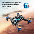 Drone 4k Profesional HD Camera Obstacle Avoidance Aerial Photography Brushless Motor Foldable Quadcopter(Three 6K Camera) MB. 