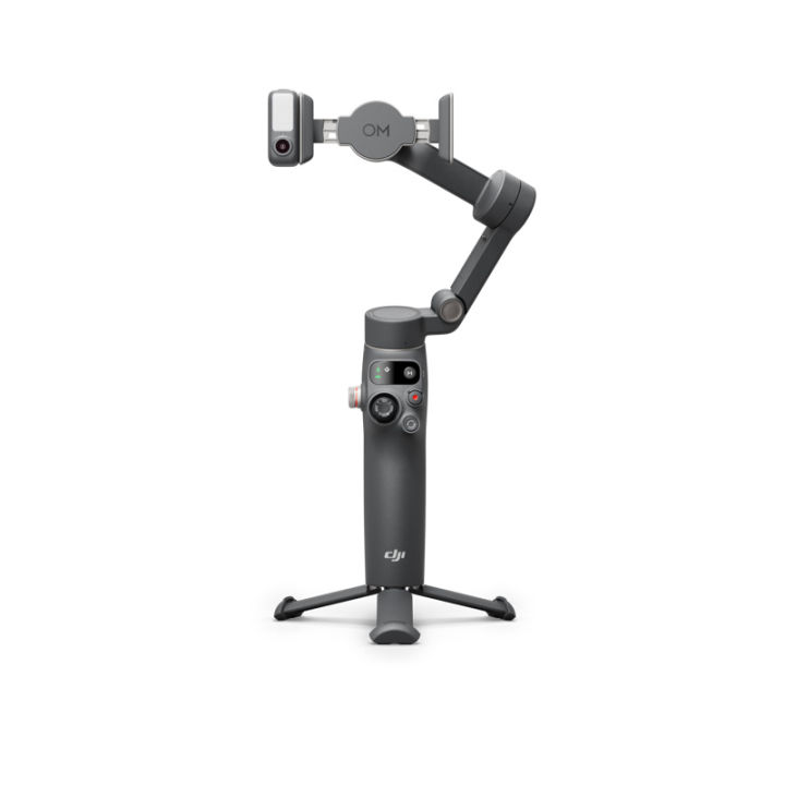 DJI Osmo Mobile 7P Gimbal Stabilizer for iPhone, Android, Native Tracking, Lighting, 3-Axis Phone Gimbal, Quick Launch, One-Tap Edit, Built-in Extension Rod & Tripod, 10hrs Use, Phone Charging