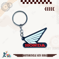 HONDA PVC Keychain Key ring Red Rubber Motorcycle Bike Car Collectible Gift New. 
