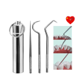 Portable Titanium Stainless Steel Toothpicks | Reusable Metal Toothpick.