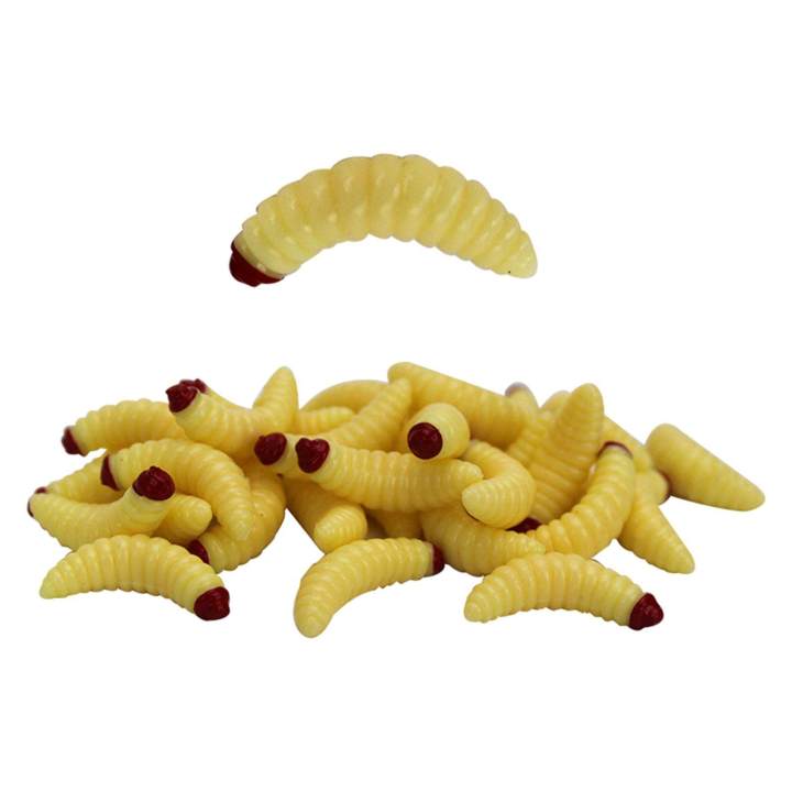 50%20Pieces%201inch%20Maggot%20Baits%20Bread%20Worm%20Fishing%20Lure%20Plastic%20Fresh%20Water%20Fishing%20Bait%20-%20Image%203
