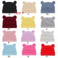 Baby Hat Newborn Baby Girl Boy Beanies Cute Ears Bonnet Cap Infant Cotton Hats Warm Caps 0-12 Months. 