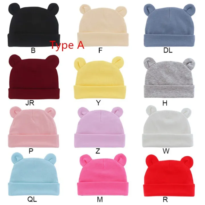 Baby%20Hat%20Newborn%20Baby%20Girl%20Boy%20Beanies%20Cute%20Ears%20Bonnet%20Cap%20Infant%20Cotton%20Hats%20Warm%20Caps%200-12%20Months%20-%20Image%204
