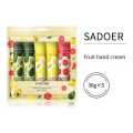Sadoer Hand Cream Moisturizer Perfumes Hand Essence For Dry Hand Whitening Gift Set Hand Cream. 