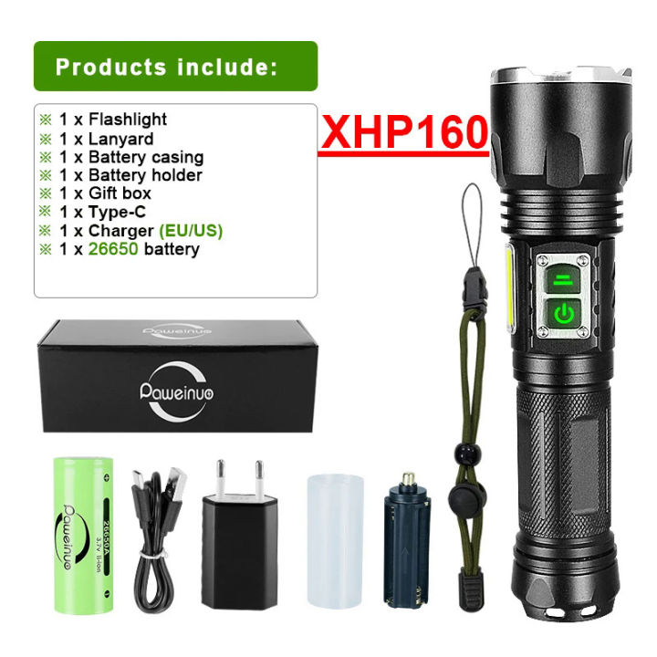 20000%20lumens%20xhp160%20led%20super%20bright%20LED%20flashlight%20Q5%20zooming%20torch%20tactical%20flash%20light%20waterproof%20lantern%20camping%20hand%20lamp%20-%20Image%209