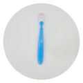Cute Baby Silicone Spoon BPA Free Non-toxic Newborn Training Long Handle Baby Spoon Soft Head Eating Spoon. 