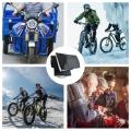 Motorcycle Handlebar Cover Winter Battery Bike Windshield Gloves Windproof Warm Handler Scooters Hand Warmer for Snowmobile. 