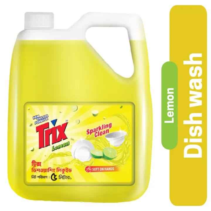 Trix%20Dishwashing%20Liquid%205L%20Mega%20Refill%20Super%20Saver%20Pack%20with%20Lemon%20Fragrance%20for%20Scratch-Free%20Sparkling%20Clean%20Dishes,%20removes%20grease%20stains%20with%20power-rich%20thick%20foam%20-%20Image%203