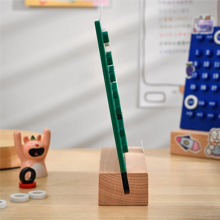 Wooden%20Desk%20Calendar%20Calendar%20Retro%20Home%20Unique%20Gifts,Month%20Date%20Display,%20Desk%20Decorations%20for%20Office%20Easy%20to%20Use%2013.5%20X%2018cm%20Pink%20-%20Image%207