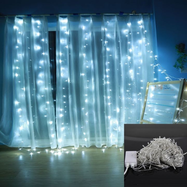 %E3%80%90Cathery%20Baby%20Store%E3%80%9199/210Led%20Icicle%20Curtain%20Fairy%20Light%20Window%20-%20Image%204