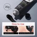 【Free Returns】 Blackhead Remover Facial Shrink Pores Acne Black Head Removal Cream Nose Cleansing Black Peel Off Gel Skin Care 20g.