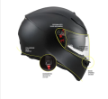 K3 SV AGV E2205 SOLID MPLK  MATT BLACK FULL FACE BIKE HELMET. 