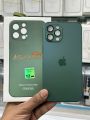 AG Glass Shining Shockproof Phone Case with Camera Lens Film for iPhone 14, 13, 12, 11 Series.