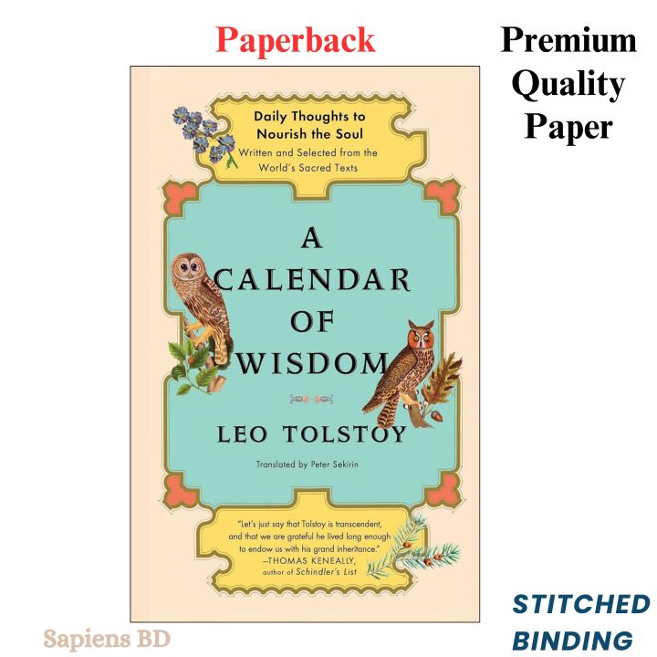 A Calendar of Wisdom by Leo Tolstoy (Paperback)