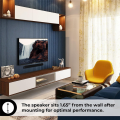Speaker Wall Mount Bracket Soundbar Wall Mount Strong Load-Bearing Floating Holder Beam Gen1 Gen2 Sound Bar Easy Install. 