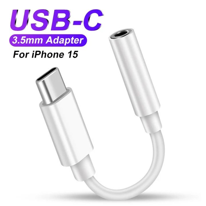 Original USB-C to Headphones Adapter Cable For Apple