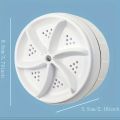 1pc Portable mini washing machine, underwear and clothing folding mini washing machine, small dormitory rotating wave vibration.