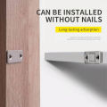 Punch-free Ultra-thin Invisible Door Stopper Sliding Door Wardrobe Door Magnetic Closer Cabinet Catch Latch. 