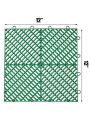 VEVOR 25/50 PCS Drainage Tiles Interlocking PP Plastic Tiles 12x12 Deck Tiles Outdoor Interlocking Tiles Deck Flooring Kitchen. 