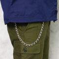 Oufeiton Trousers Chain Hip-hop Men Cool Belt Loop Waist Chain.