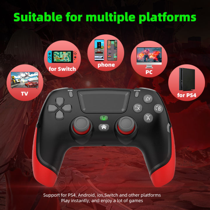 okarottPRO%20Ka%20SLIM%20Joystick,%20Adapter,%20Macro%20Game%20Controller%20PVILCORN%20Wireless%20Vibration%20S4%20Game%20Controller%20for%20PS4%20-%20Image%203