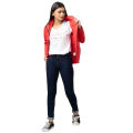 Being Human Acp Red 100%Polyester Jacket For Women. 