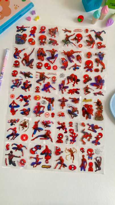 Spider-Man%20waterproof%20sticker%20pack%20of%20100%20sheets%20-%20Image%204