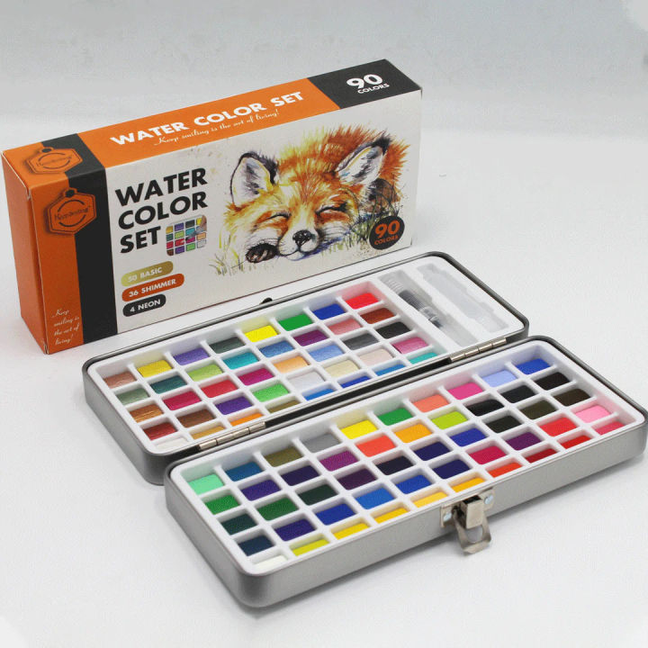 KeepSmiling Watercolor Set Of 90